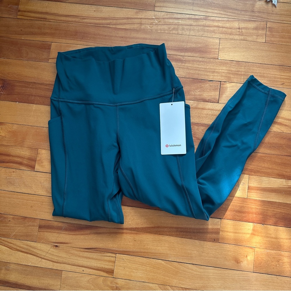 Lululemon Align HR Pant with Pockets in Deep Teal
